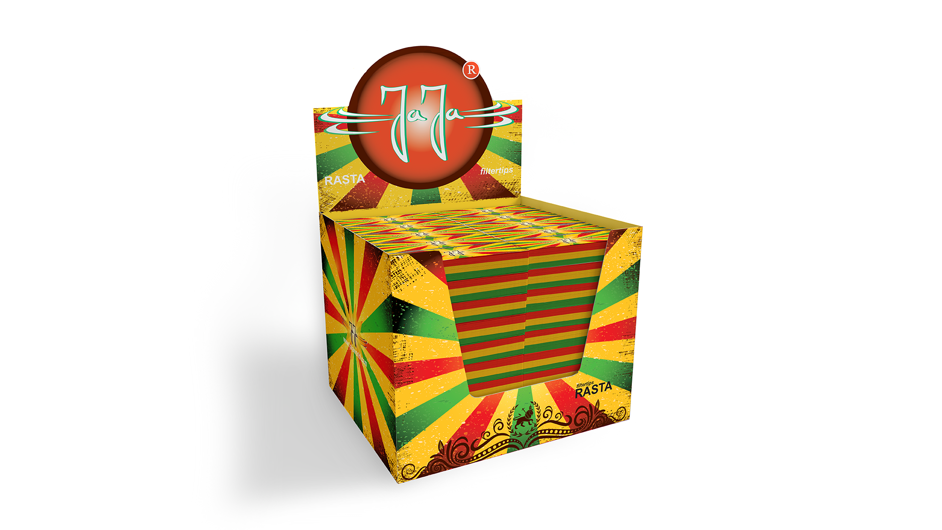 JaJa Filtertip Rasta met Vouwlijn