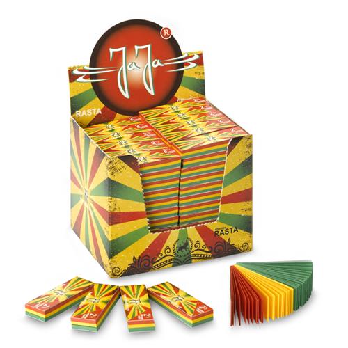 JaJa Filter Tip Rasta with Fold Line