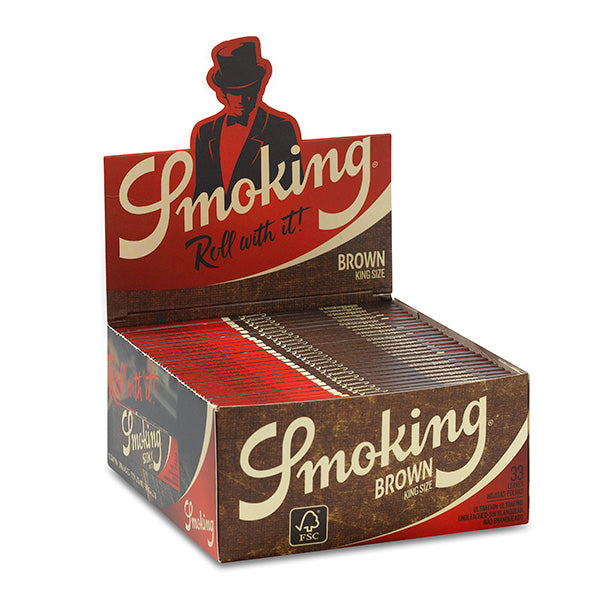 Fumeur Slim Taille Marron - Présentoir