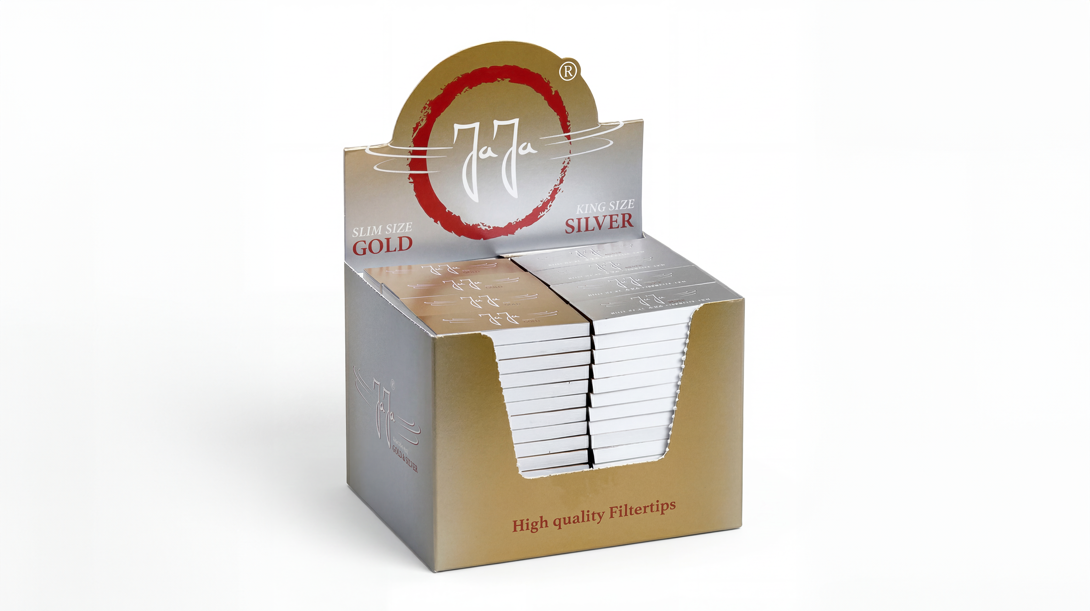 JaJa Filtertip Silver & Gold