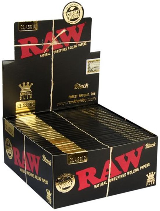 RAW Taille Slim Noir - Affichage
