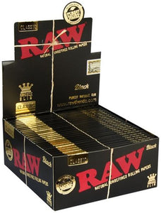 RAW Slim Size Black (Display)