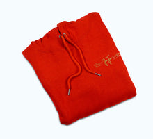 Load image in Gallery view, JaJa Hoodie red with gold
