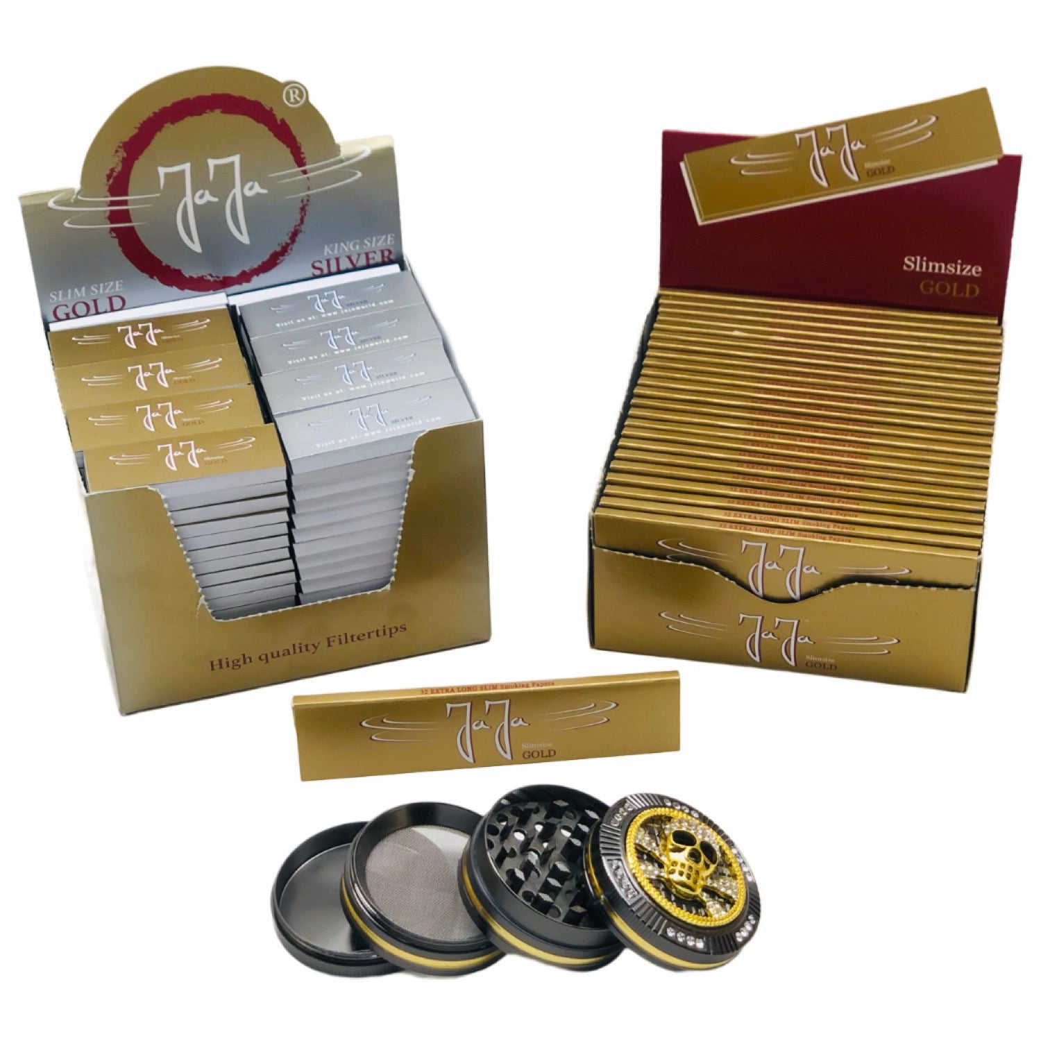 JaJa Gold Slim Size Package