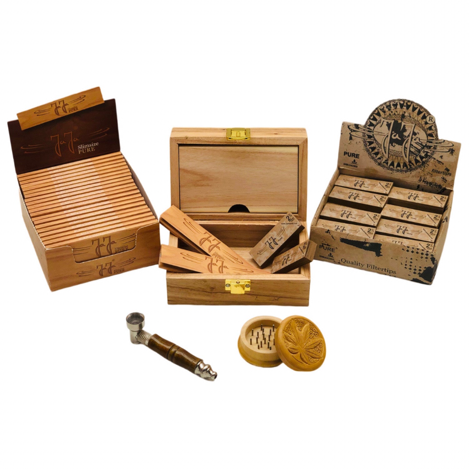 JaJa Unbleached Slim Size Package