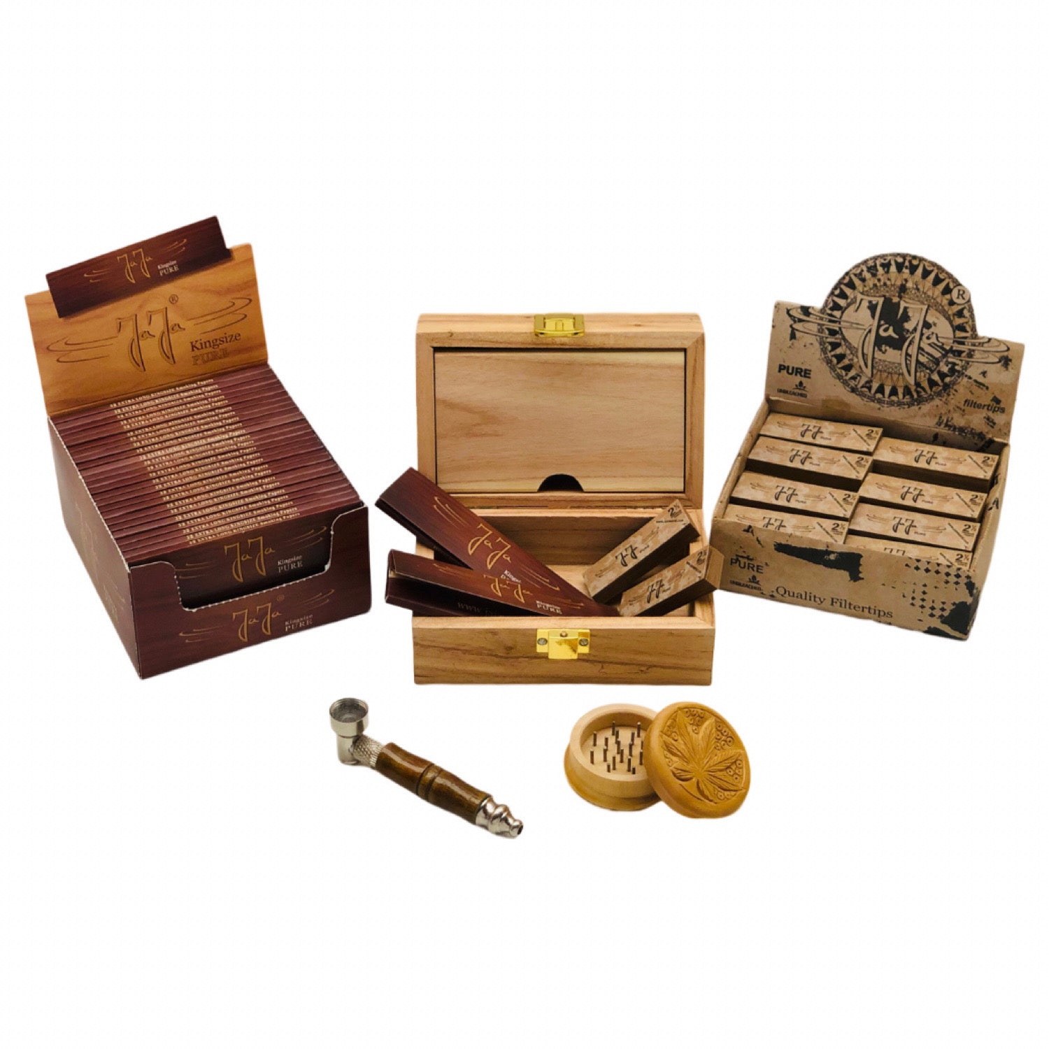 JaJa Unbleached King Size Pakket